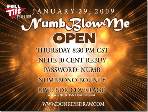 The NumbBlowMe Open